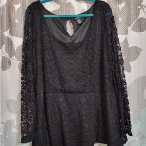 Black lace torrid